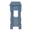 Console Table Long Console Table With Drawers And Shelf For Entryway, Hallway, Living Room - Navy - Image 12