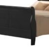 Louis Philippe III - Eastern King Bed - Black - Image 3