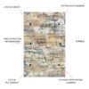 Fenix - Accent Rug - Multi Ivory - Image 5
