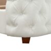 Brooklyn - Queen Tufted Panel Bed Headboard And Footboard Set - Antique White - Image 7