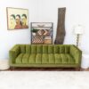 Melissa - Mid Century Modern Sofa - Green - Image 7