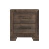 Plinz - 2 Drawer Nightstand - Brown - Image 2