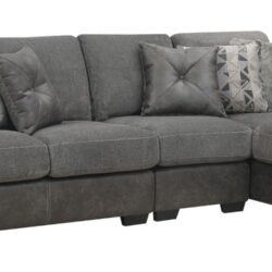 Grennburg - Modular 3 Piece Chaise Sectional - Gray