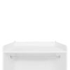 Wardrobe With 3 Drawers High Wardrobe Armoire With Rattan For Living Room Organizer - White - Image 17
