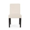 Classy Dining Chair (Set of 2) With Upholstered Seating - Beige - Image 4