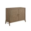 Two Door Server - Light Brown - Image 3