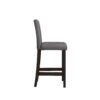 Leon - Bar Table And 4 Bar Stools - Espresso / White - Image 2
