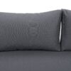 Claremont - 3 Seater Daybed With Slat Paneling And Water Resistant Cushions - Gray - Image 12