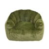 Beanbag Chair, Beanbag Sofa Chair With Armrests Stuffed High Density Foam, Lazy Sofa Comfy Chairs Beanbag Chair For Adults In Living Room, Bedroom Reading - Green - Image 10