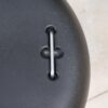 Wheelie - Modern Round Umbrella Base With Stainless Steel Holder - Black - Image 5
