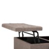 Harrison - Coffee Table Storage Ottoman - Fawn Brown - Image 5