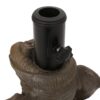 Charming Elephant Umbrella Base With Concrete Design - Gray - Image 10