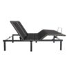 Queen Size Flex Head Quick Assembly Adjustable Bed Frame With Voice Activated Controls - Black - Image 2