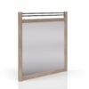 Queen Canopy Bedroom Set With A 2 Drawer Nightstand A Modern Dresser With Poster Mirror And A Door Chest - Sand - Image 15