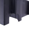 Heavy Duty Plastic 4" High Portable Automotive Curb Ramp For Cars & Wheelchairs Interlocking Design - Black - Image 14