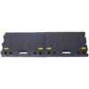 Heavy Duty Plastic 4" High Portable Automotive Curb Ramp For Cars & Wheelchairs Interlocking Design - Black - Image 12