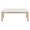 Fuji - Contemporary Bench - Gold / White - Image 4