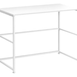 Computer Desk, Home Office, Laptop, Left Right Set-Up, Storage Drawers, Work, Contemporary, Modern - White