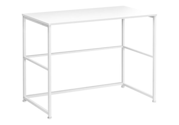 Computer Desk, Home Office, Laptop, Left Right Set-Up, Storage Drawers, Work, Contemporary, Modern - White
