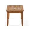 Peyton - Outdoor Loveseat And Coffee Table Set With Water Resistant Cushions - Teak - Image 13