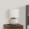 Modern Lighting, Table Lamp, Ceramic - Cream - Image 2