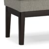 Carlson - Ottoman Bench - Greige - Image 8