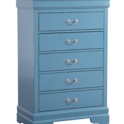 Traditional Style Storage Chest - Teal