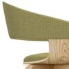 Lowell - Bentwood Dining Chair - Acid Green / Light Brown - Image 7