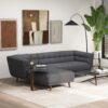 Addison - Left Sectional Sofa - Ash Gray - Image 5