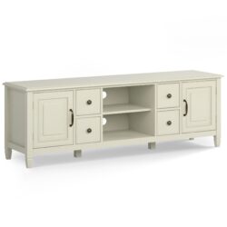 Connaught - Wide TV Stand - Antique White