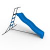 Xsl003 2.2M Kids Plastic Slide Indoor Freestanding Playground Equipment Children Plastic Slide Kids Indoor Slide - Blue - Image 11