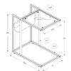Accent Table, C - Shaped, Contemporary And Modern - White - Image 6