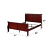 Louis Philippe - Twin Bed - Cherry - Image 5