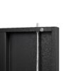Metal Storage Cabinet With Locking Doors And Adjustable Shelf, Folding Filing Storage Cabinet, Folding Storage Locker Cabinet For Home Office, School, Garage - Black - Image 19