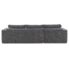 2 Pices Free Combination Minimalist Style Modular Sectional, Wrinkle Resistant Couch Set L Shaped Compressed Sofa For Living Room - Gray - Image 7