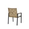 All Weather Patio Dining Table Set With Top And Umbrella Hole - Rattan Outdoor Furniture - Yellow - Image 14