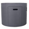 Contemporary 31" Round Fire Pit With 40, 000 Btu - Dark Gray - Image 7