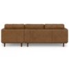 Morrison - Right Sectional Sofa - Caramel Brown - Image 3