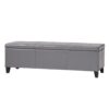 Glouster - Contemporary Storage Ottoman With Versatile Functionality - Gray - Image 8