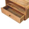 Avora - Wooden Wall Mounted Nightstand - Brown - Image 4