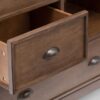 Redmond - Medium Storage Cabinet - Rustic Natural Aged Brown - Image 5