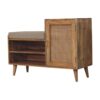 Larissa - 2 Slot Bench Unit - Beige - Image 5