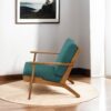 Connor - Lounge Chair - Teal - Image 2