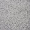 Guros - 2' X 8' Medallion Indoor / Outdoor Area Rug - White / Ivory - Image 2