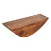Crescent Floating Wall Shelf - Brown - Image 6