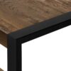 Accent Table, Side, End, Nightstand, Lamp, Living Room, Bedroom, Industrial - Brown - Image 5