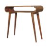 Amaya - Nordic Style Console Table - Beige Brown - Image 2