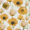 Foria - Floral Storage Ottoman - Yellow - Image 3