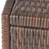 Bucharest - End Table C Shaped Side Table Rattan - Brown - Image 12