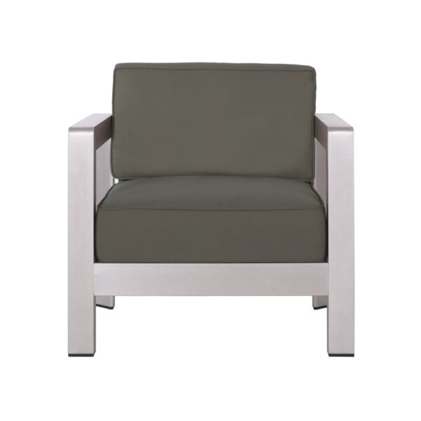 Aviara - Club Chair Outdoor Seating Aluminum - Natural